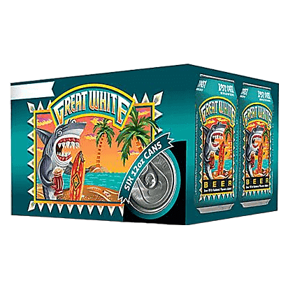 Lost Coast Brewing Great White Ale 6pk 12oz Can - Lost Coast – BevMo!