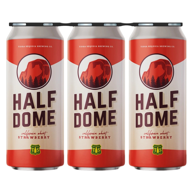 Tioga Sequoia Strawberry Half Dome 6pk 16oz Can 4.5% ABV