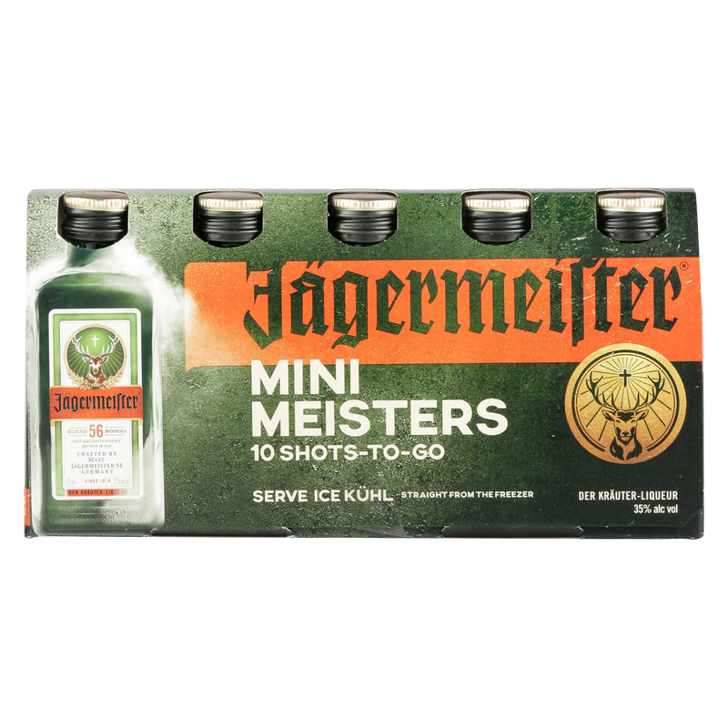 Jagermeister Mini Meister 20ml 10pk