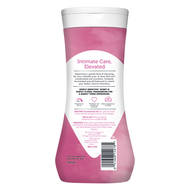 Summer's Eve Simply Sensitive Wash 15oz