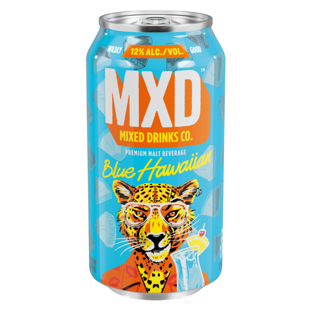 MXD Blue Hawaiian 12oz Can 12% ABV