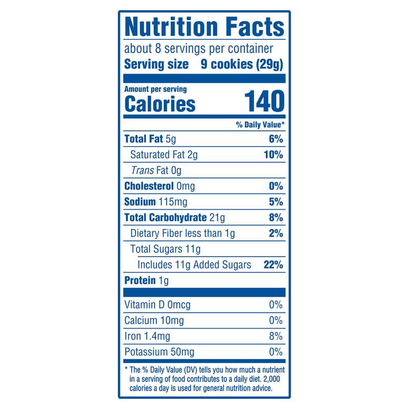 Oreo Minis Chocolate Creme Sandwich Cookies, 8oz