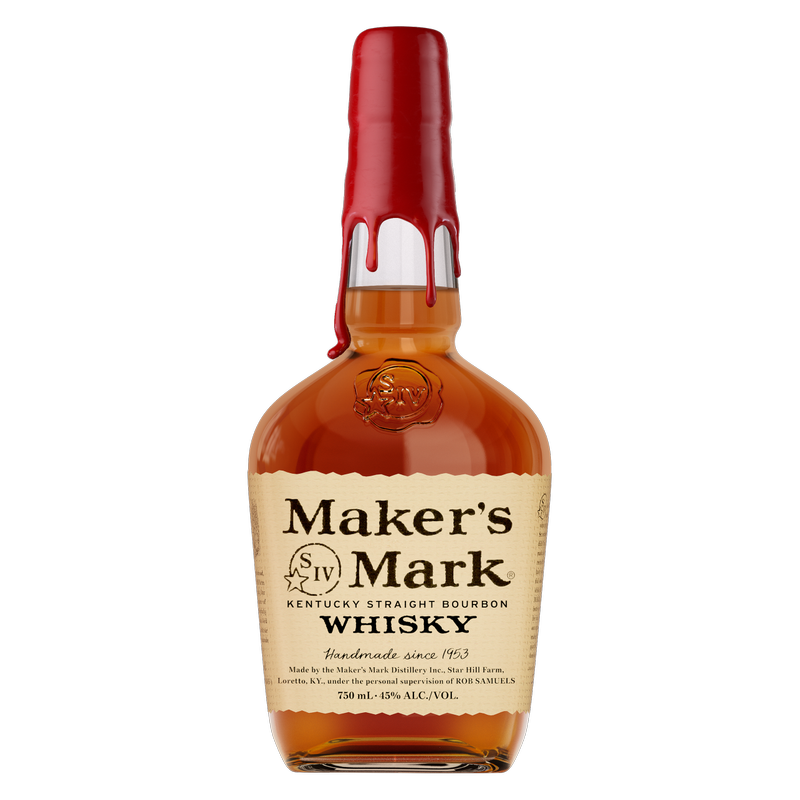 Maker's Mark Bourbon 750ml (90 Proof) - Maker's Mark – BevMo!