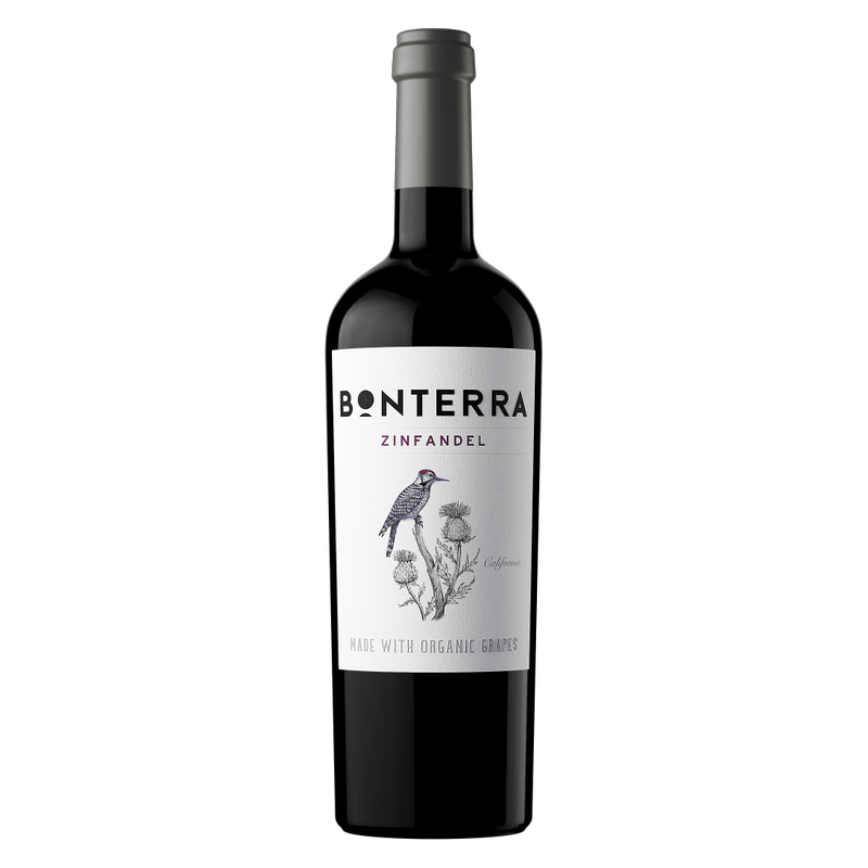 Bonterra Organic Red Zinfandel 750 ml 14.7% ABV - Bonterra – BevMo!