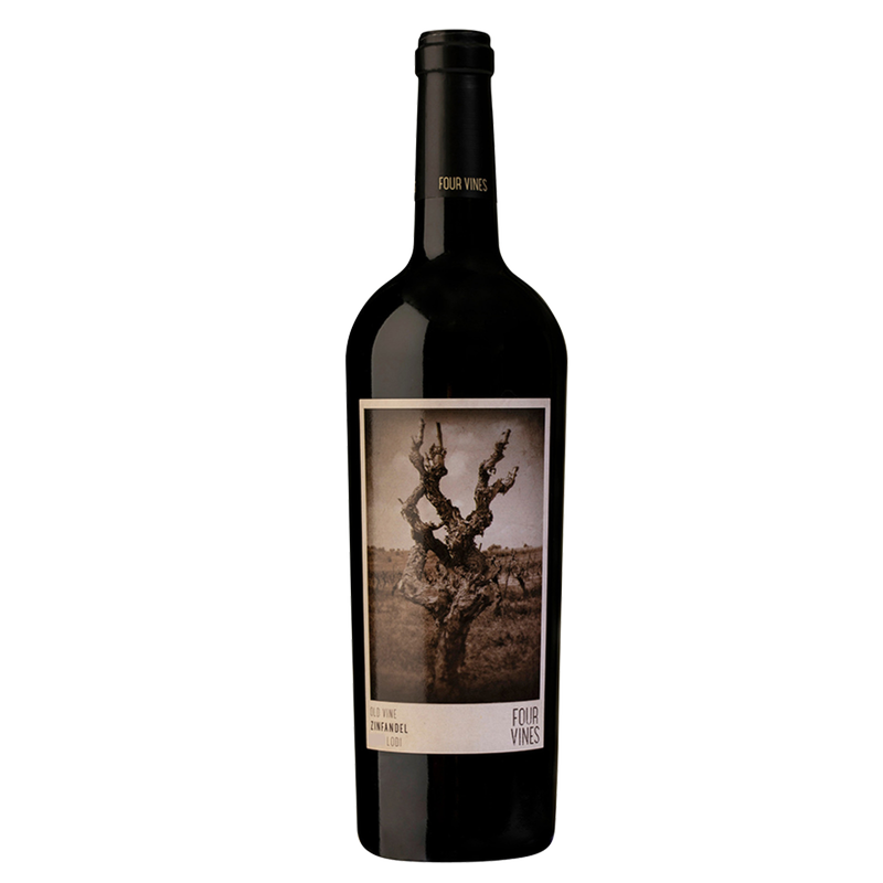 Four Vines Zinfandel Old Vine Cuvee 750ml - Four Vines – BevMo!
