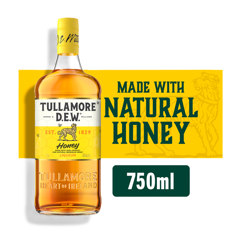 Tullamore D.E.W. Honey Liqueur (70 proof) - Tullamore Dew – BevMo!