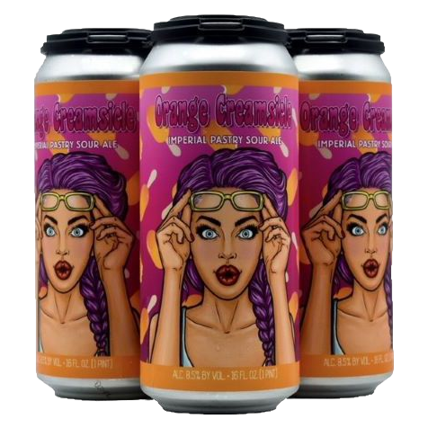 Wild Barrel Orange Creamsicle 4pk 16oz Cans