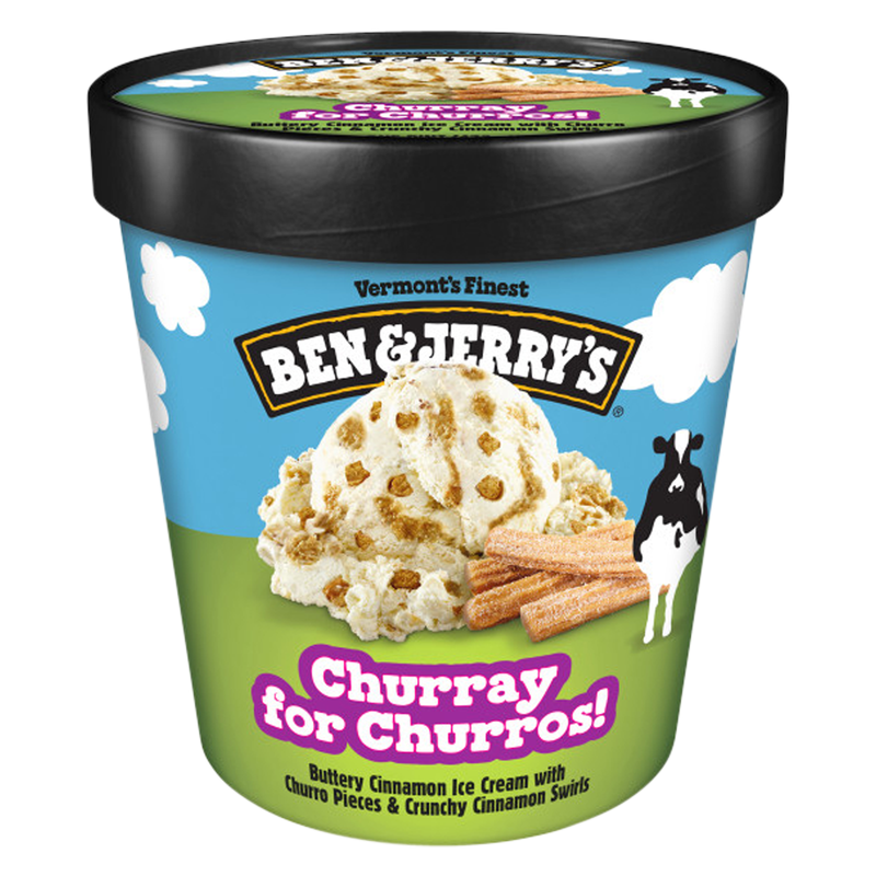 Ben & Jerry's Churray for Churros Ice Cream Pint - Ben & Jerry's