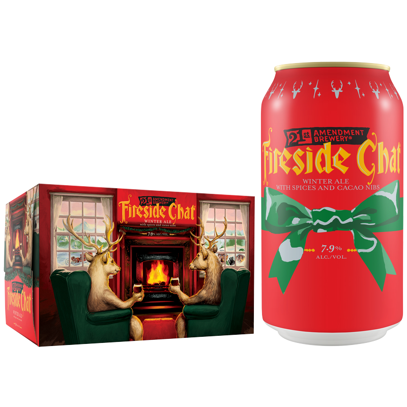 21st Amendment Fireside Chat Winter Ale 6pk 12oz Can - 21st