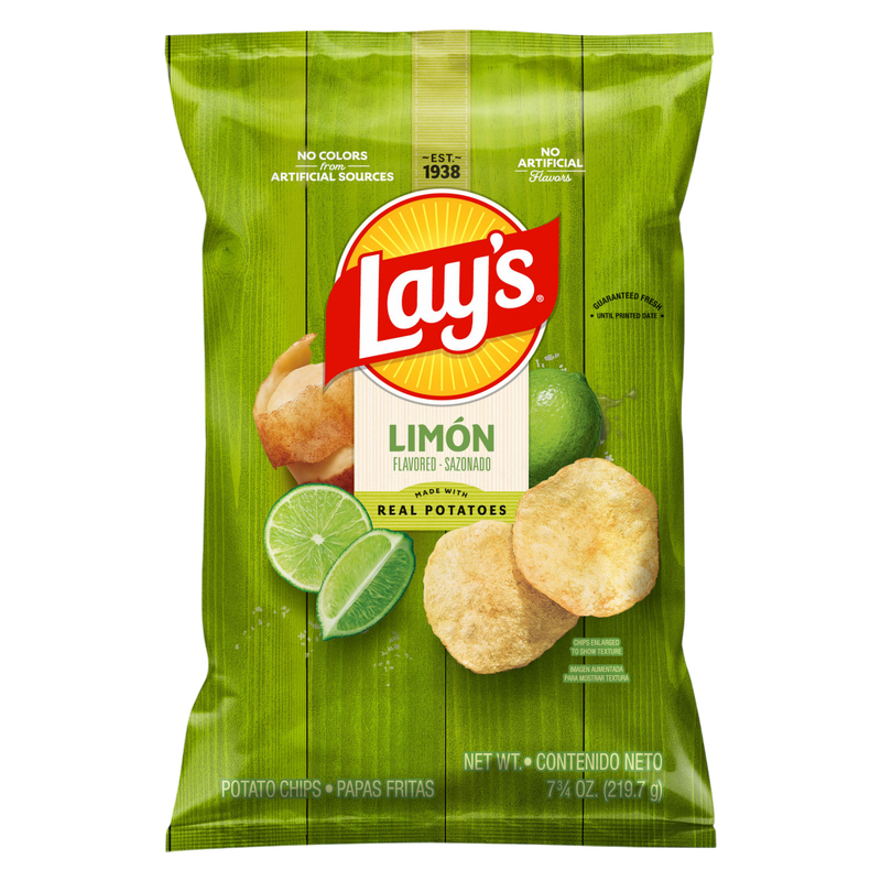 Lay's Potato Chip Limon 7.75oz