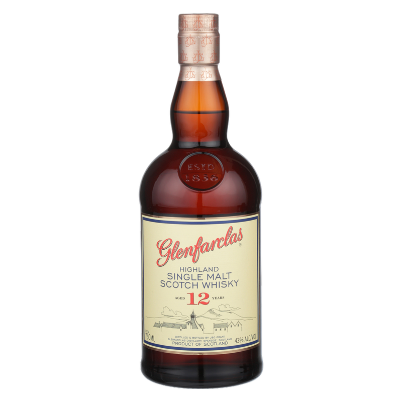 Glenfarclas 12 Year Old Scotch 750ml - Glenfarclas – BevMo!