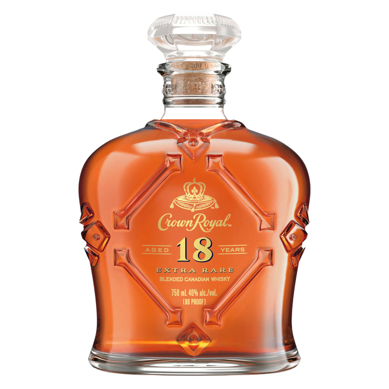 Crown Royal Aged 18 Years Extra Rare Blended Canadian Whisky 750ml