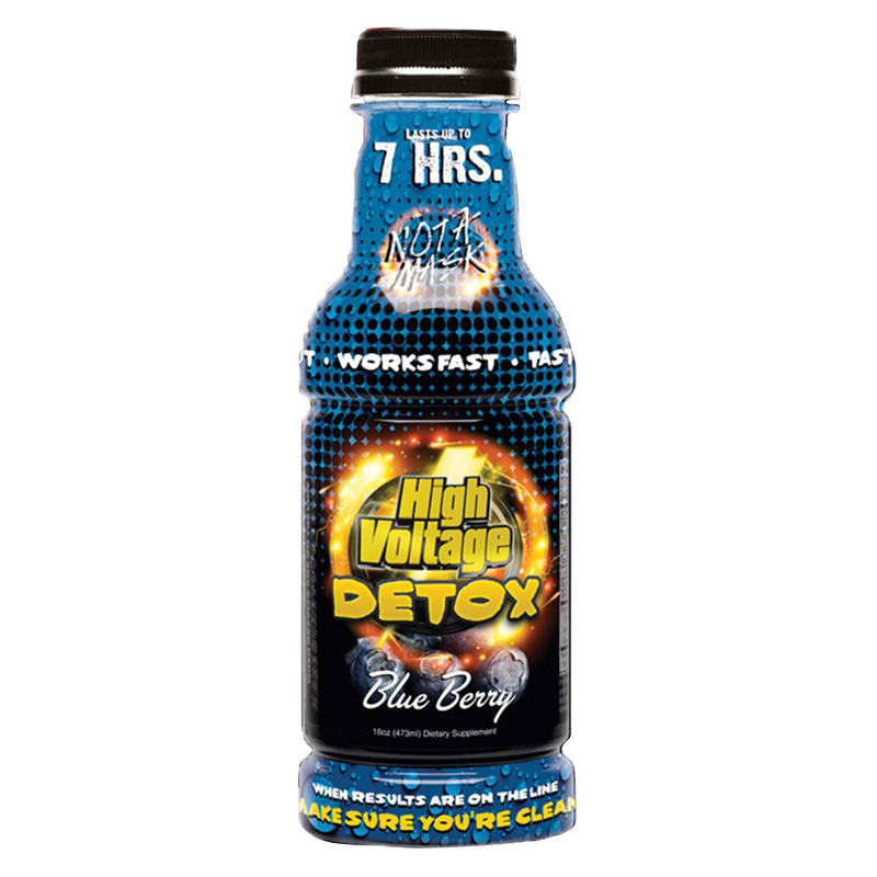 High Voltage Blueberry Detox Drink 16oz Btl