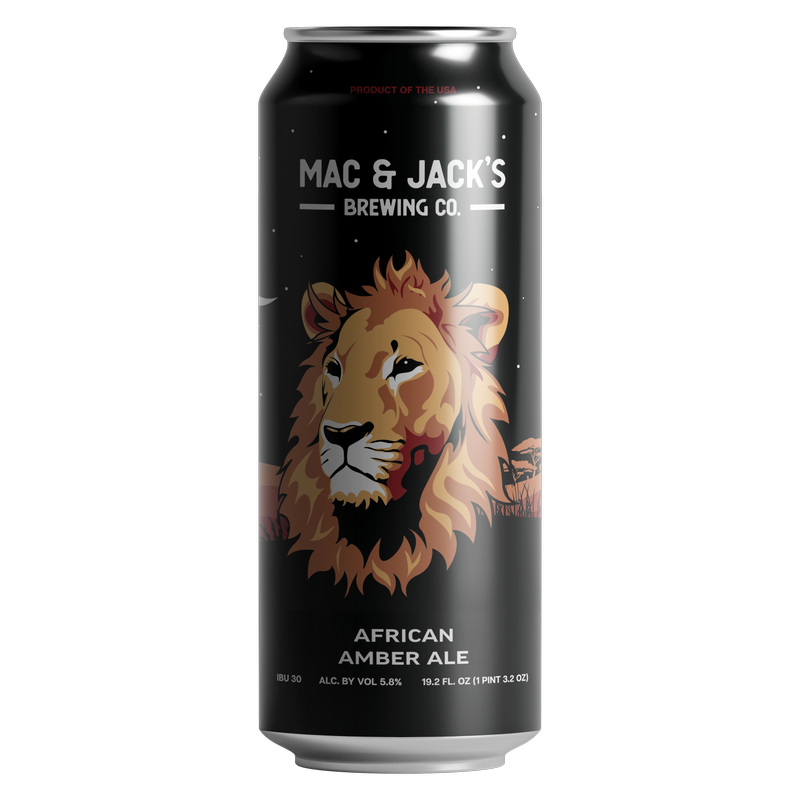 MAC & JACKS AFRICAN AMBER 19C (19.2 OZ CAN) - Mac & Jack's – BevMo!