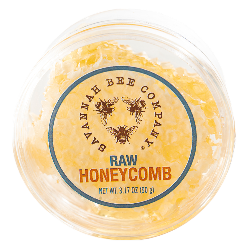 BANGKING 　わかめ Savannah Bee Raw Picnic Honeycomb 3.17oz - Savannah Bee Company