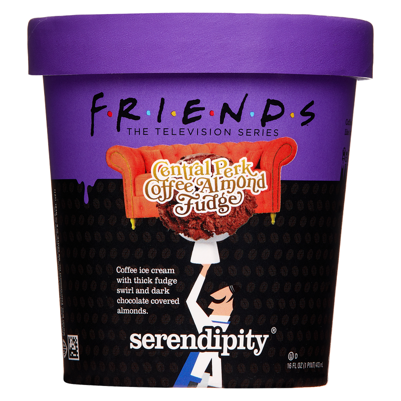 森*ぷ様 Gready Brilliant AuieF テントライン立体フードブ Serendipity Friends Coffee Almond Fudge Pint - Serendipity – BevMo!