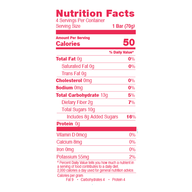 Modern Pop Raspberry Pomegranate Frozen Fruit Bars 10oz