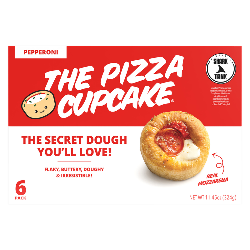 pizza_333 The Pizza Cupcake Pepperoni 6ct 11.5oz - The Pizza Cupcake – BevMo!