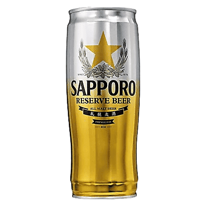 Sapporo Reserve Single 22oz Can - Sapporo – BevMo!