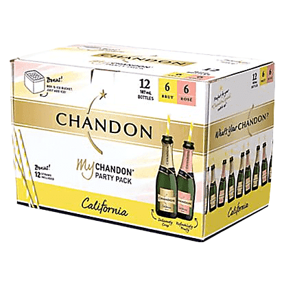 Chandon California Brut Sparkling Wine Party Pack 12pk 187ml