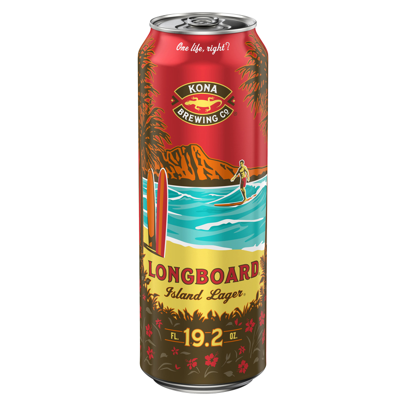 Kona Longboard Island Lager Single 19.2oz Can - BevMo! – BevMo!
