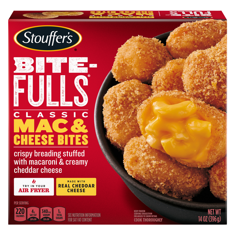 Stouffer's Frozen Mac Cheese Bites 14oz Stouffer's – BevMo!