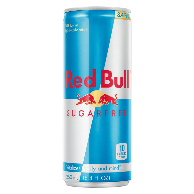 Red Bull Energy Drink Sugar Free 8.4oz Can - Red Bull – BevMo!