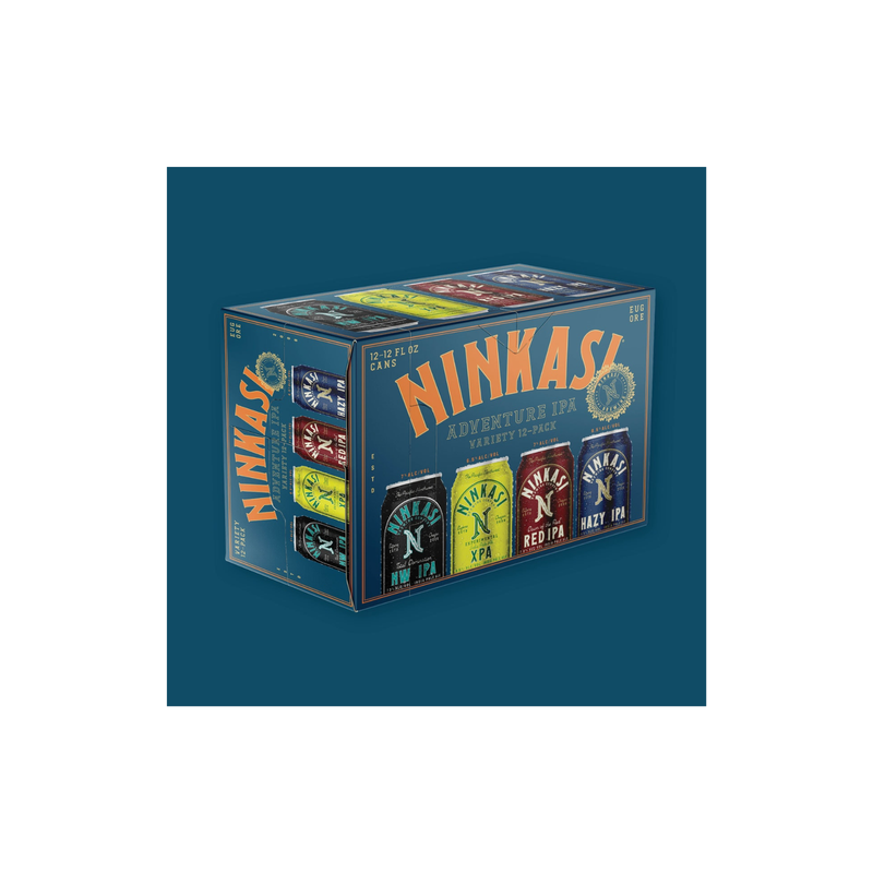 Ninkasi Brewing Adventure Pack Variety 12pk 12oz Can 5.9-8.0% ABV