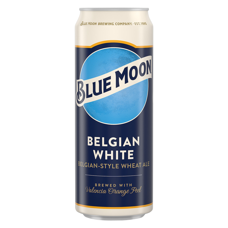 Blue Moon Belgian White Ale Single 24oz Can 5.4% ABV - BevMo! – BevMo!