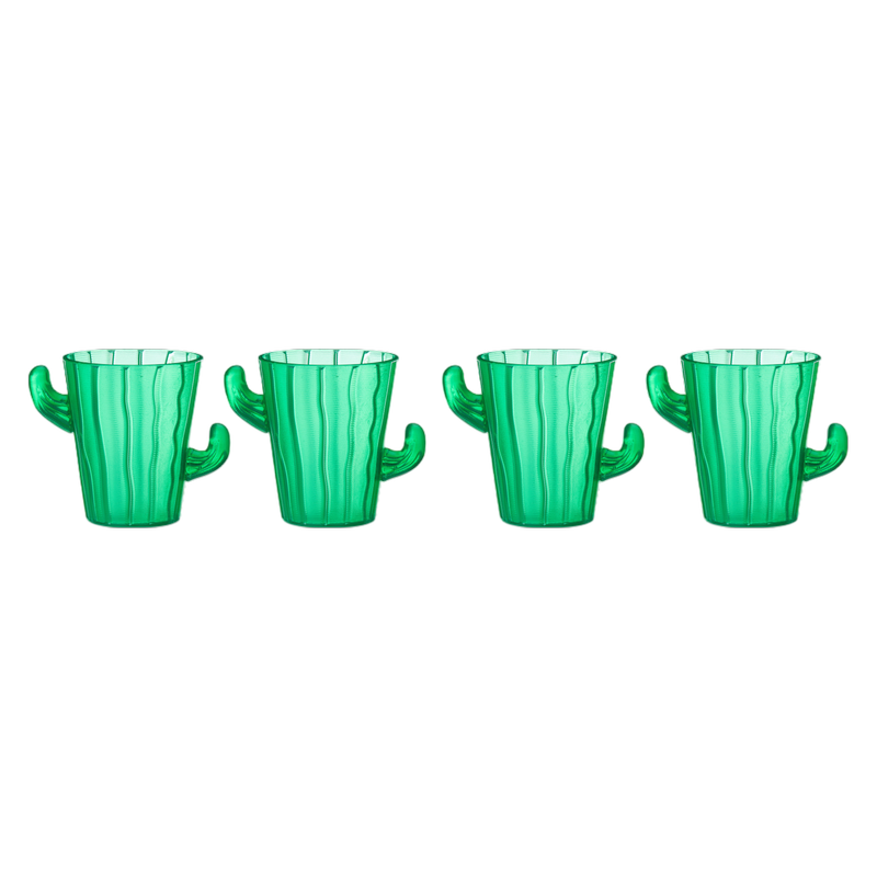 TrueZoo Cactus Shot Glass Set 4 ct