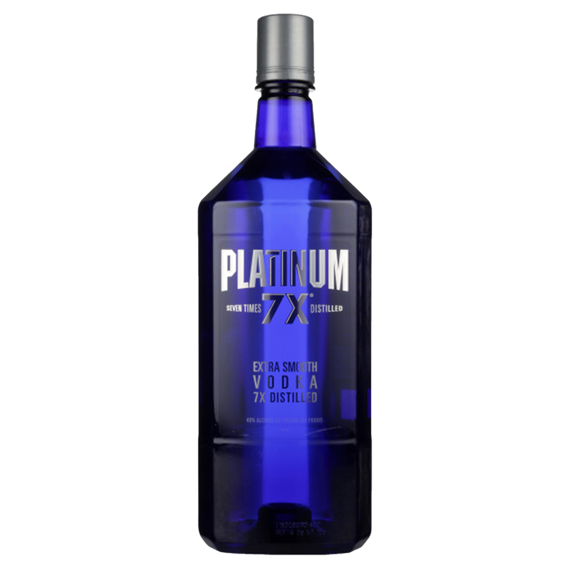 Platinum 7X Vodka Traveler 1.75L (80 Proof) - Platinum 7X – BevMo!