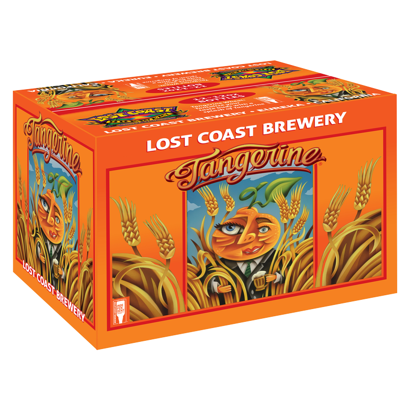 Lost Coast Brewing Tangerine Wheat 12pk 12oz Btl - Lost Coast – BevMo!
