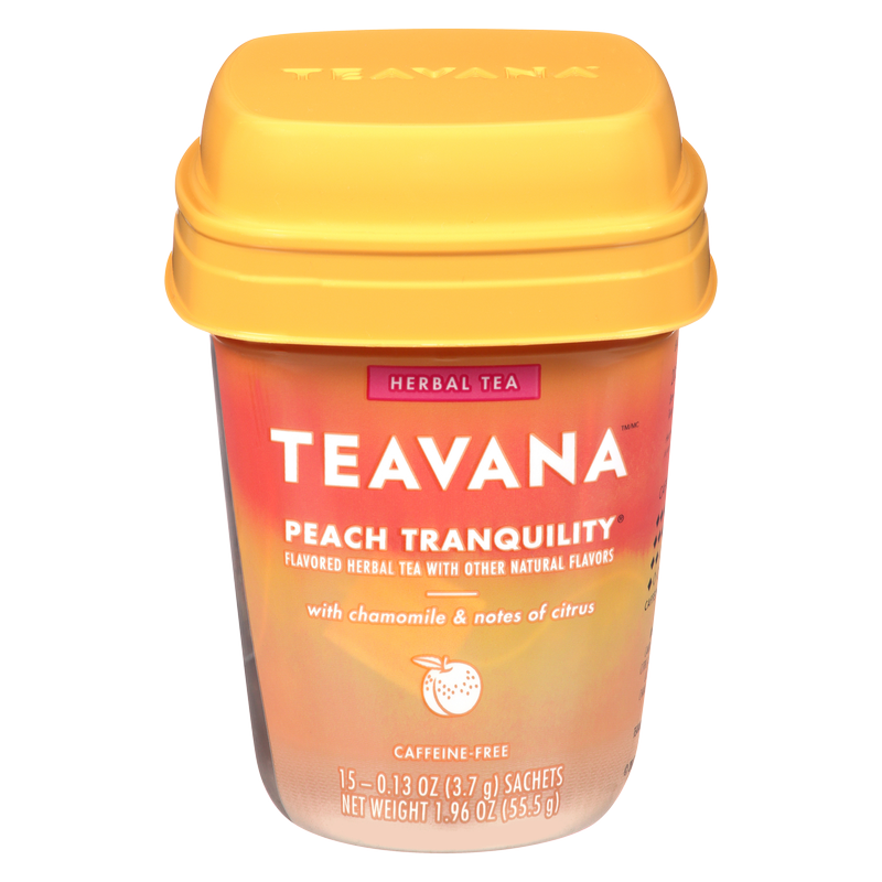 Starbucks Teavana Peach Tranquility Tea 1.96oz 15ct - Teavana – BevMo!