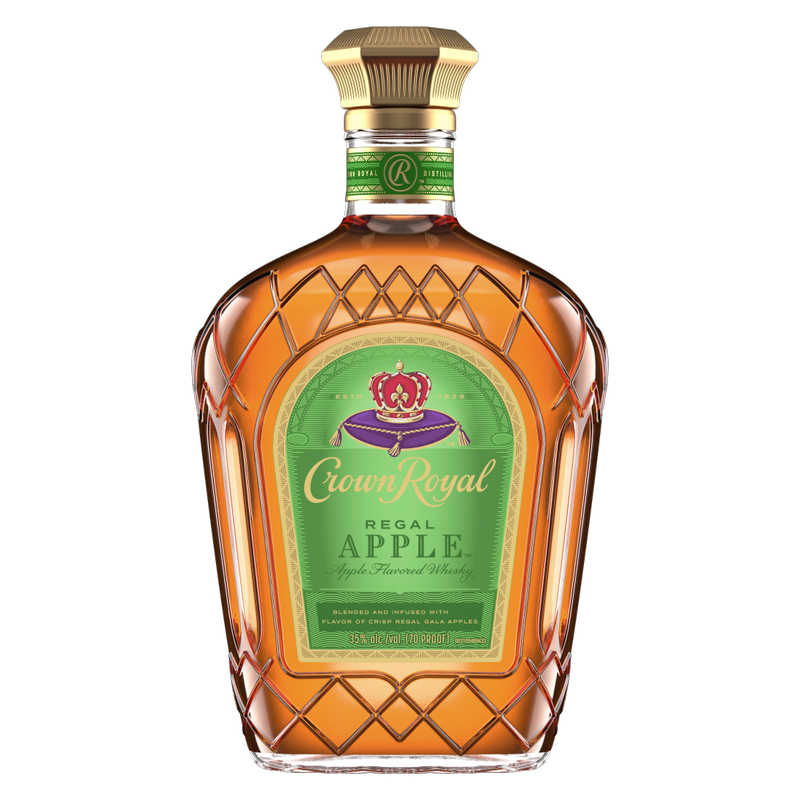 Crown Royal Regal Apple Whisky 750ml (70 Proof) - Crown Royal – BevMo!