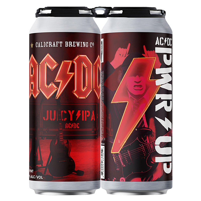 Calicraft Brewing Co. AC/DC PWR Up IPA 4pk 16oz Cans