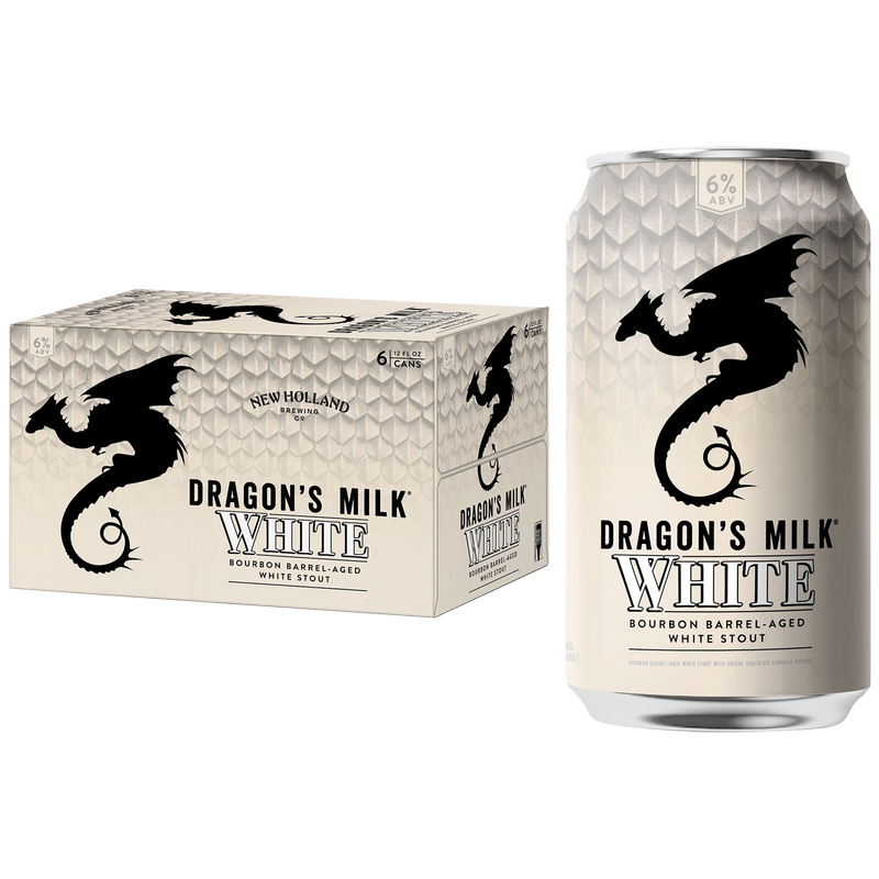 New Holland Dragon's Milk White Stout 6pk 12oz Can - New Holland