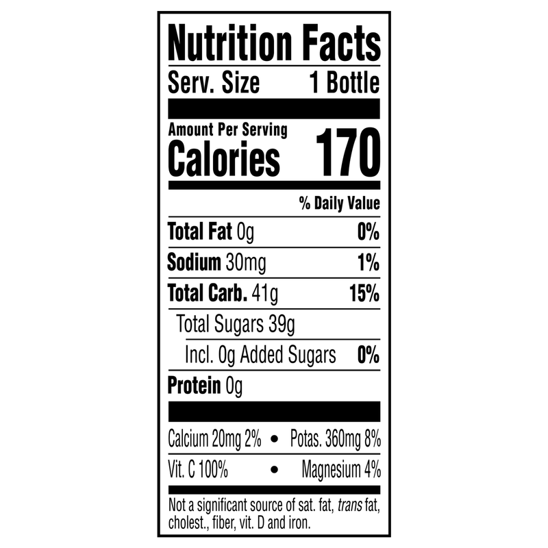 Minute Maid Apple Juice 12oz Btl