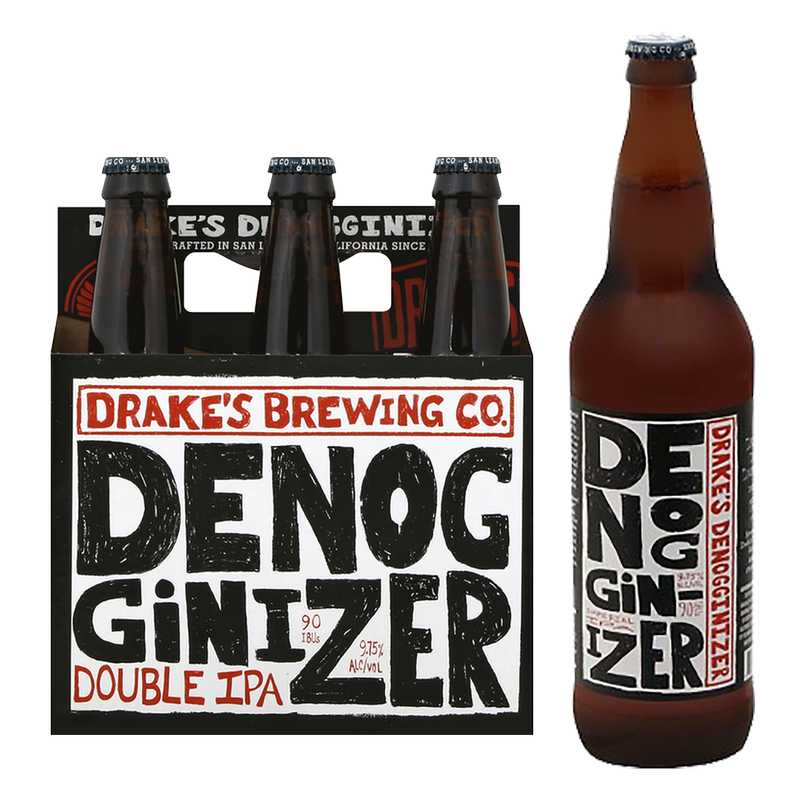 Drake's Denogginizer DIPA 6pk 12oz Btl 9.8% ABV