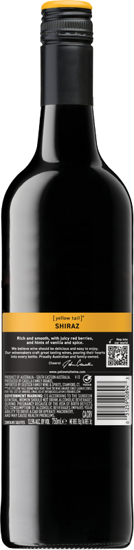 Yellow Tail Shiraz 750ml