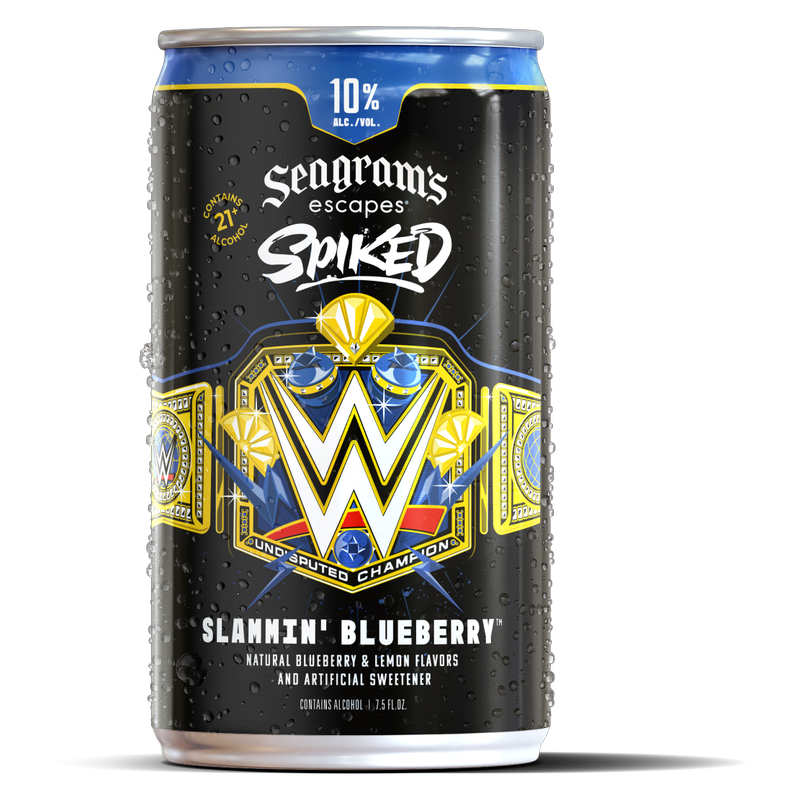 Seagram's Spiked Slammin Blueberry 7.5oz Can - Seagram's Escapes