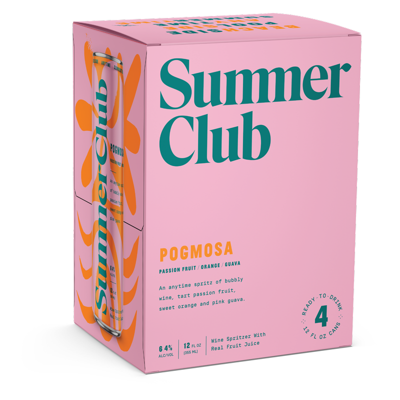 Summer Club Pogmosa 4pk 12oz Can - Summer Club – BevMo!