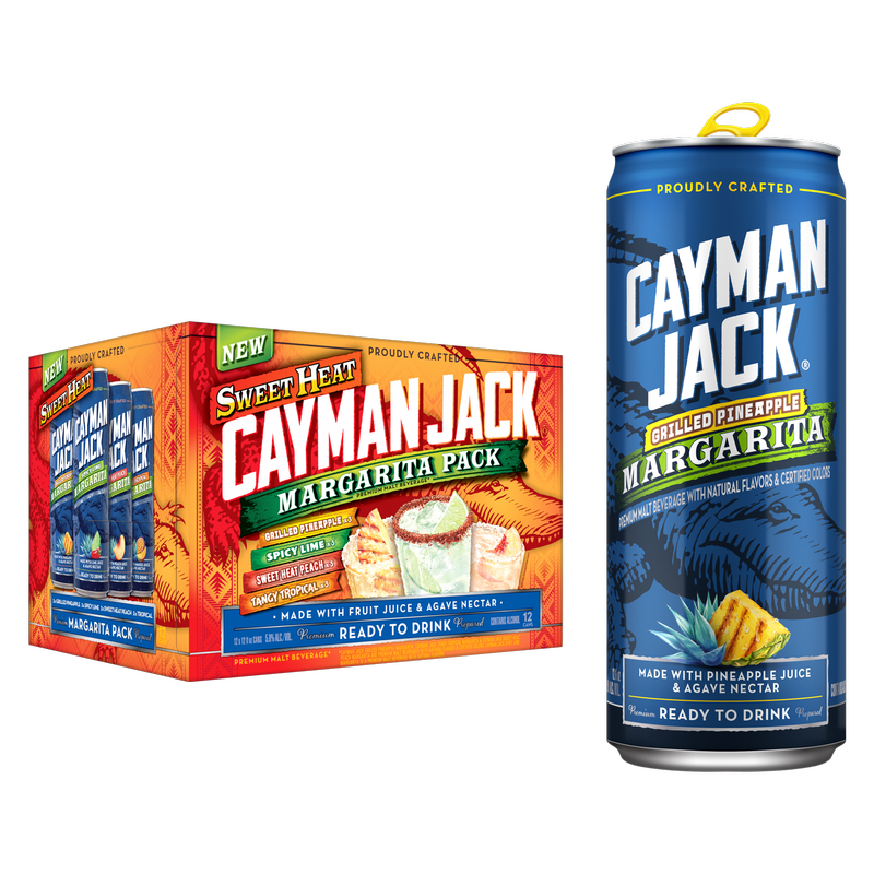 FLチ・ラ800パウチ12◯●シュガーページ●◯ Cayman Jack Sweet Heat Variety 12pk 12oz Can 5.8% ABV - Cayman