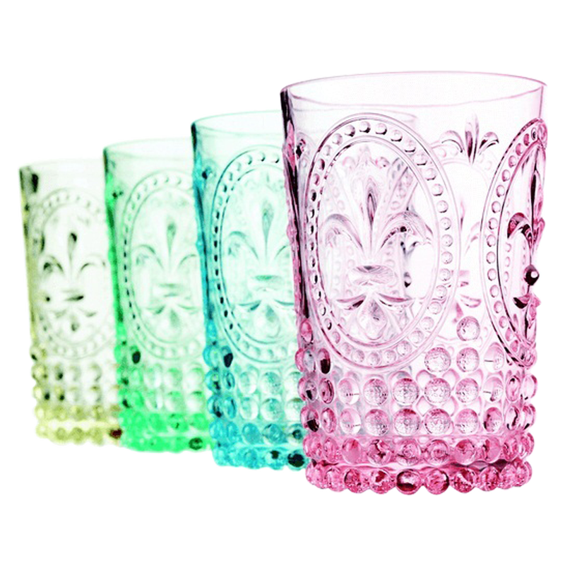 Twine 5 Inch Acrylic Embossed Tumblers