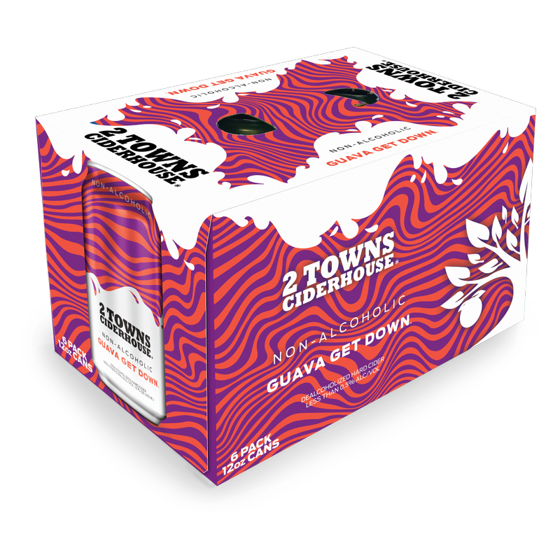 2 Towns Non-Alcoholic Guava Get Down 6pk 12oz Can - 2 Towns – BevMo!