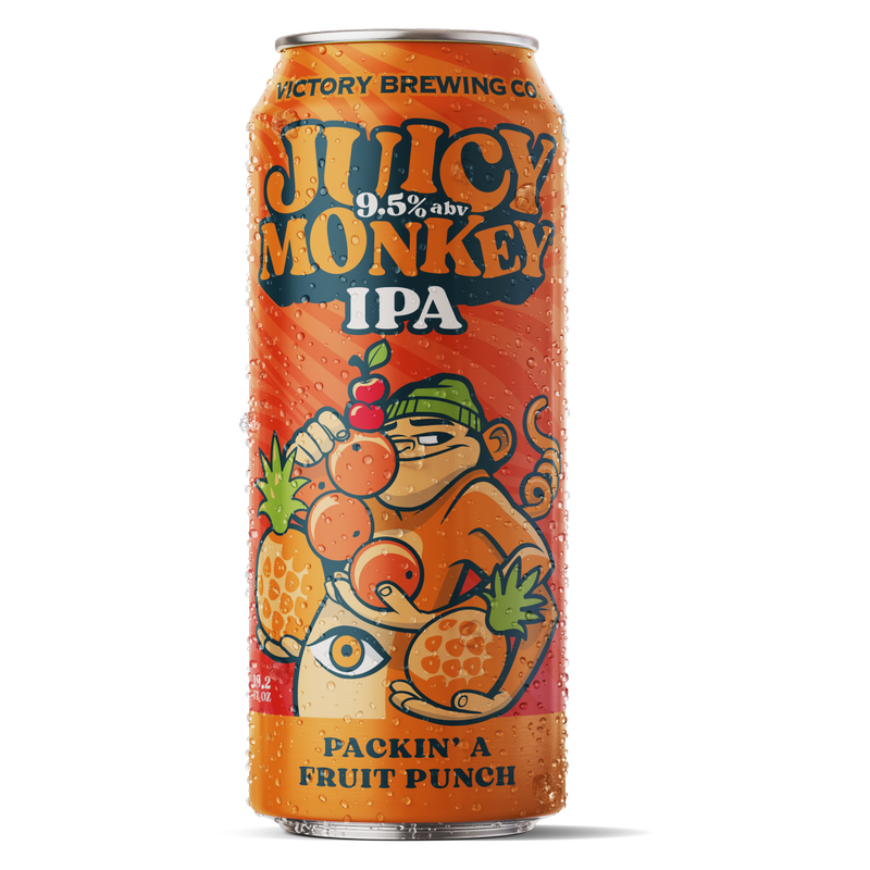 Victory Juicy Monkey Single 19.2oz Can 9.5% ABV - Victory – BevMo!