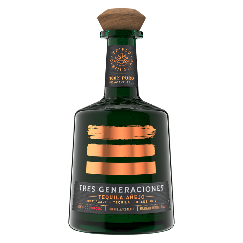 Tres Generaciones Anejo Tequila 750ml (80 Proof) - Tres