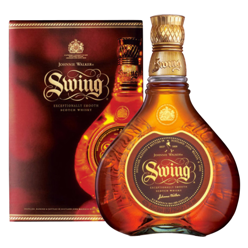 JohnWalker&SonsKING E V 750ml空瓶&化粧箱 Johnnie Walker Swing 750 Ml - Johnnie Walker – BevMo!