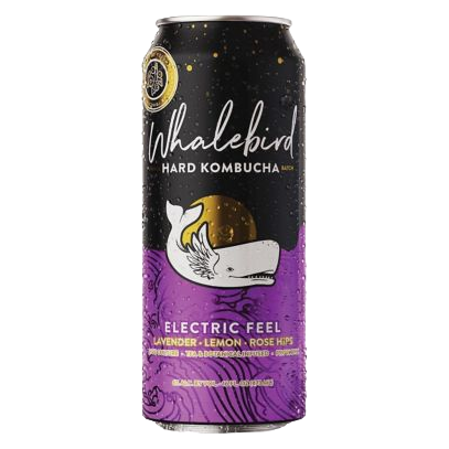 Whalebird Kombucha Electric Feel Single 16oz Can
