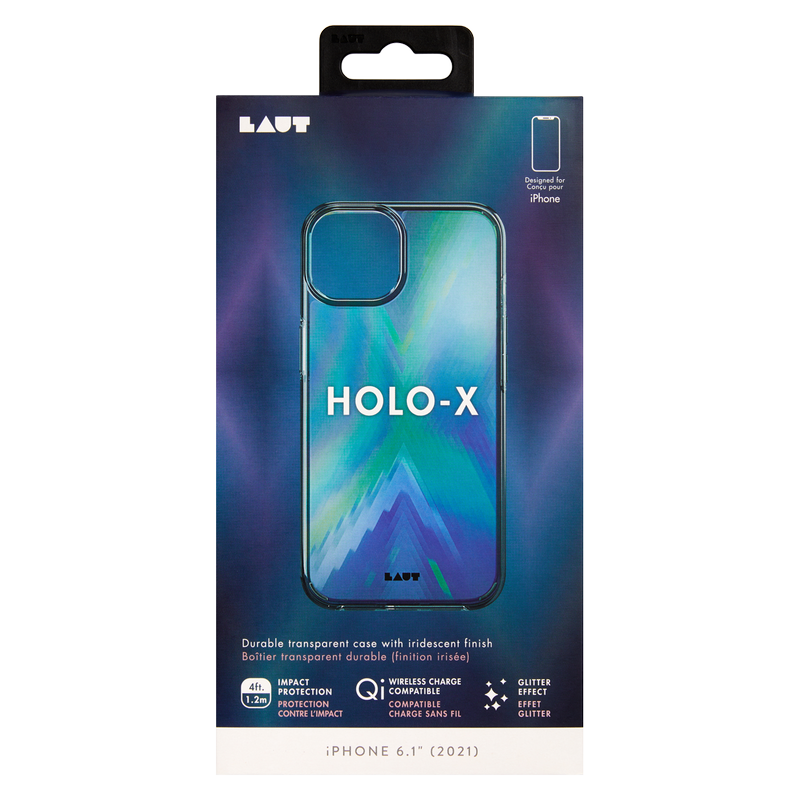 Laut Holo X Crystal iPhone 13 Case Black Laut Holo X Crystal iPhone 13 Case Black