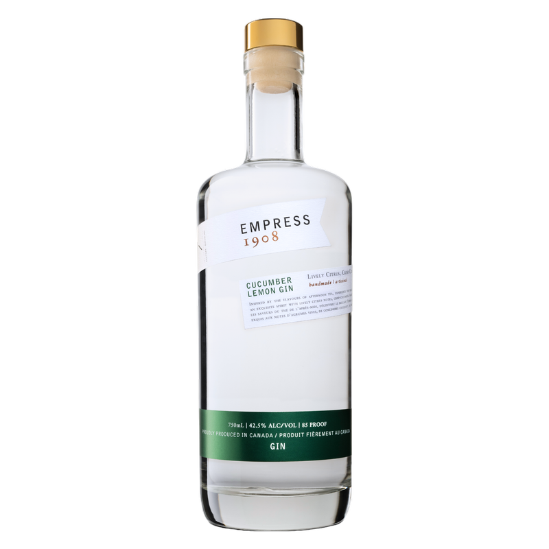 Empress 1908 Cucumber Lemon 750ml Empress 1908 – BevMo!